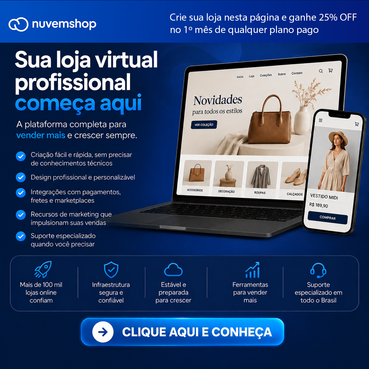 Anúncio Nuvemshop